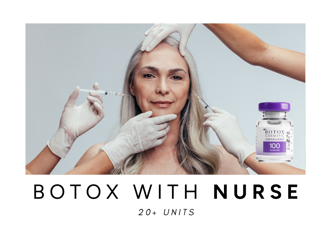 Botox - with RN (20 or more units)