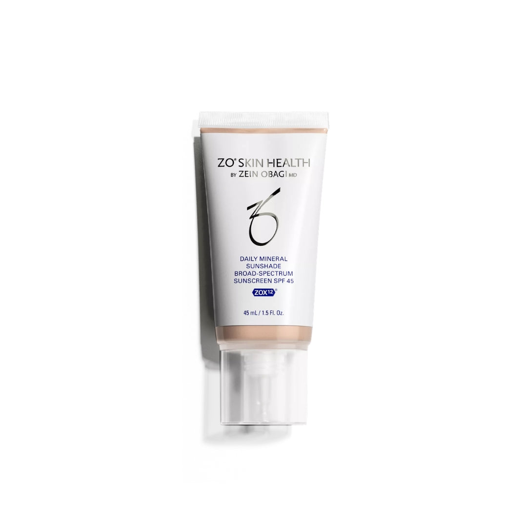 ZO Daily Mineral Sunshade Braod-Spectrum SPF 45, Light to Medium